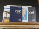 CSX Corporation Annual Report 1984 + Map reprint in FOLDER