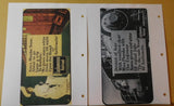 Lackawanna Road 10 color ads printed on 3 hole punched paper.