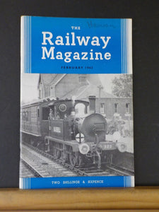 Railway Magazine 1962 February Clayton West branch Overhead inspection and test