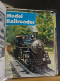 Model Railroader Magazine Complete year in MR blue binders 1974  12 issues