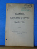 Duluth South Shore & Atlantic Railway Co Annual Report 1913