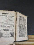 Poor's Manual of Railroads 1883 History rolling stock more   Damage