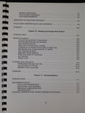 1992 Oklahoma State Rail Plan Update spiral bound