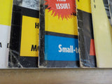 Model Railroader Magazine Complete Year 1958 12 issues Some wear, taped edges, r