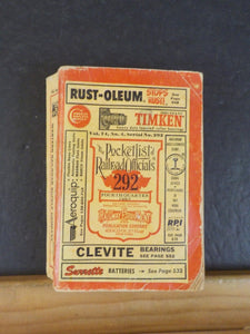 Pocket List of Railroad Officials #292 1967 4th quarter