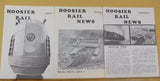 Hoosier Rail News 1969 7 issues Indianapolis Chapter NRHS