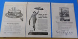 Ads Southern Railway System Lot #9 Advertisements from various magazines (10)