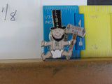 Jaycees Illinois Baby Abe In Light Blue Diaper With small Axe  Kids 1979  PIN