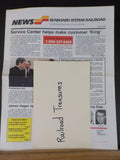 Seaboard System Railroad News 1985 April Service Center helps make customer King