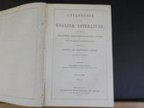 Cyclopedia of English Literature Vol II Hard Cover      Front Cover NOT Attached