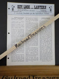 Key Lock and Lantern Magazine #56 Summer 1980