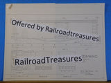 Blueprint East Tennessee & Western North Carolina Box Car 1970