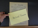 TT Trains 1959 May Vol 5 No 2 TT Standards Fifty returns made by