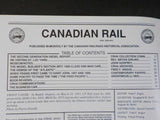 Canadian Rail #444 1995 January-February Atlantic demise St Luc yard revisit 2nd