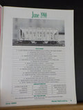 Model Railroading 1990 June Williamson WV Bridge PRR X48 Log facility Turnouts