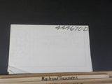 Blueprint PRR Passenger Cars Freight Tenders Reclaiming gauge Journal bea 444670