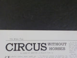 White Tops Circus Magazine 1940 August September Reads Circus Story During Air R