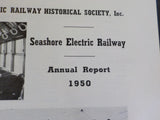 New England Electric Railway Association Seashore Electric Ry Annual Report 1950