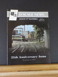 O Scale News #131 1995 December 48ft Journal for 1/4" scale modeling CNJ Track