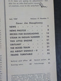 Trains Magazine 1957 July This little engine Recess for railroading