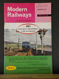 Modern Railways 1963 January A Second Chance On Brakes Shrewsbury-Railway Crossr