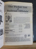 Pocket List of Railroad Officials #362 1985 2nd Quarter