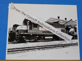 Photo Seaboard Coast Line Locomotive #115 8X10 B&W
