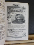 Poor's Manual of Railroads 1886   History rolling stock more