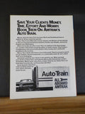 Official Railway Guide 1986 April May  North American Travel edition US Canada M