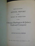 Chicago Burlington & Quincy Railroad Company Annual Report 1920