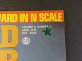 Railroad Modeler 1978 April Vol 8 #4 Limestone plant MOW railtrucks Gondolas coa