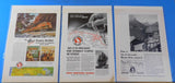 Ads Great Northern RR Lot #13 Advertisements from Various Magazines (10)