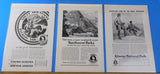 Ads Great Northern RR Lot #11 Advertisements from Various Magazines (10)