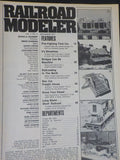 Railroad Modeler 1977 September Fire trainc ar Freight shed Switching layout
