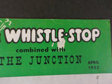 The Whistle Stop 1952 April O Gauge Model Railroading Industrial Diesel Casting