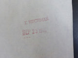 Blueprint PRR Freight Cars Racks for Loading Automobile Shrouds D-419772-AB
