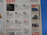 Trains Magazine 2014 May Southern 4501 European passenger train competition