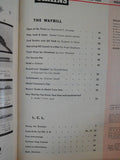 Model Trains 1955 December Car service pits Culvert Switchbacks Coal Bunker Oil