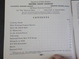 Western Pacific Mileposts 1952 October Vol. IV #3 Milepost 39 Sales Training Pro