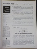 Railway Age Weekly 1959 January 5 Keeping special cars on the go Case for politc