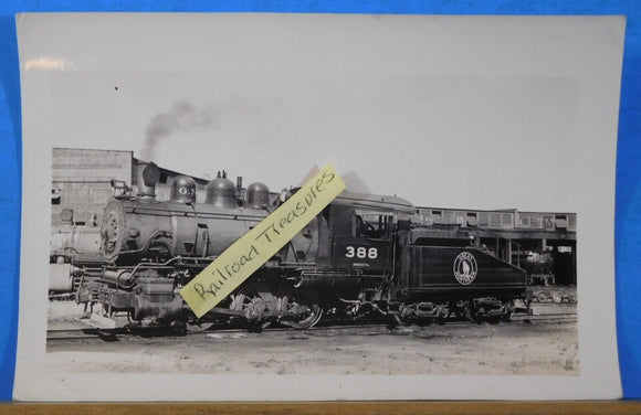 Photo Great Northern Locomotive #388 Approx. 4 X 6