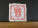 Guitar strings Lot of 4 packages  Electric or Acoustic ERnie Ball 52 17 13