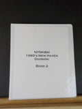 NYNH&H 1960s New Haven Division Book 2 Track Charts  Binder