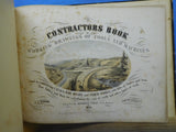 Contractor's Book of Working Drawings of Tools & Machinery used in construct