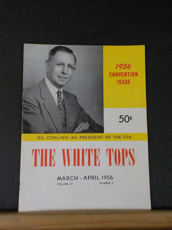 White Tops Circus Magazine 1956 March April An Orton Route Book