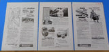 Ads Milwaukee Road Lot #15 Advertisements from various magazines (10)