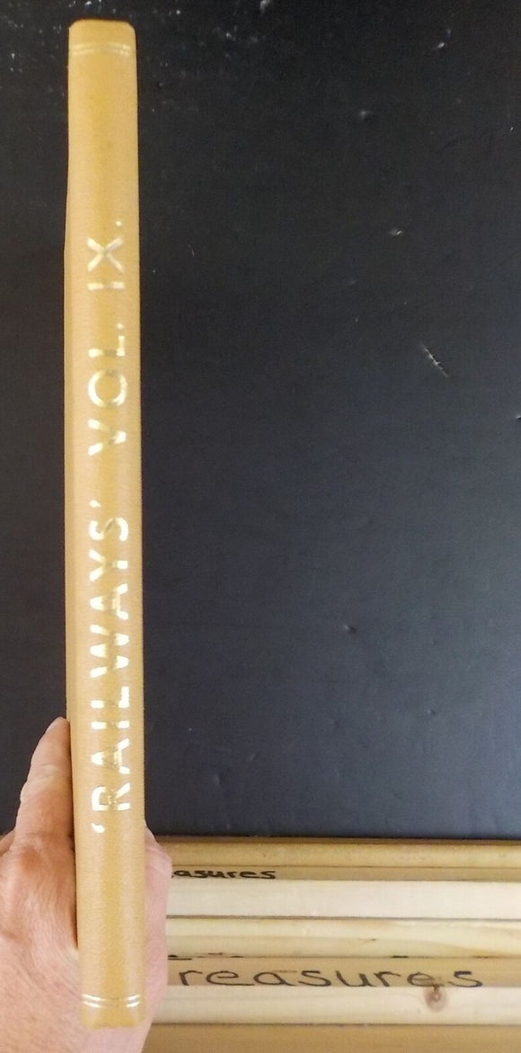 Railways Magazine Bound Volume IX Jan-Dec 1948