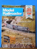Model Railroader Magazine 1987 September Kitbashing GE U33c Model RR photography
