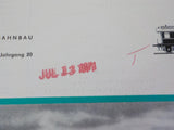 Der Modelleisenbahner 1971 Juni 6/71 Trade journal for model railroaders