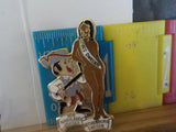 Jaycees Maryland Troubadour with Nude dark skinned Miss Sweden  PIN